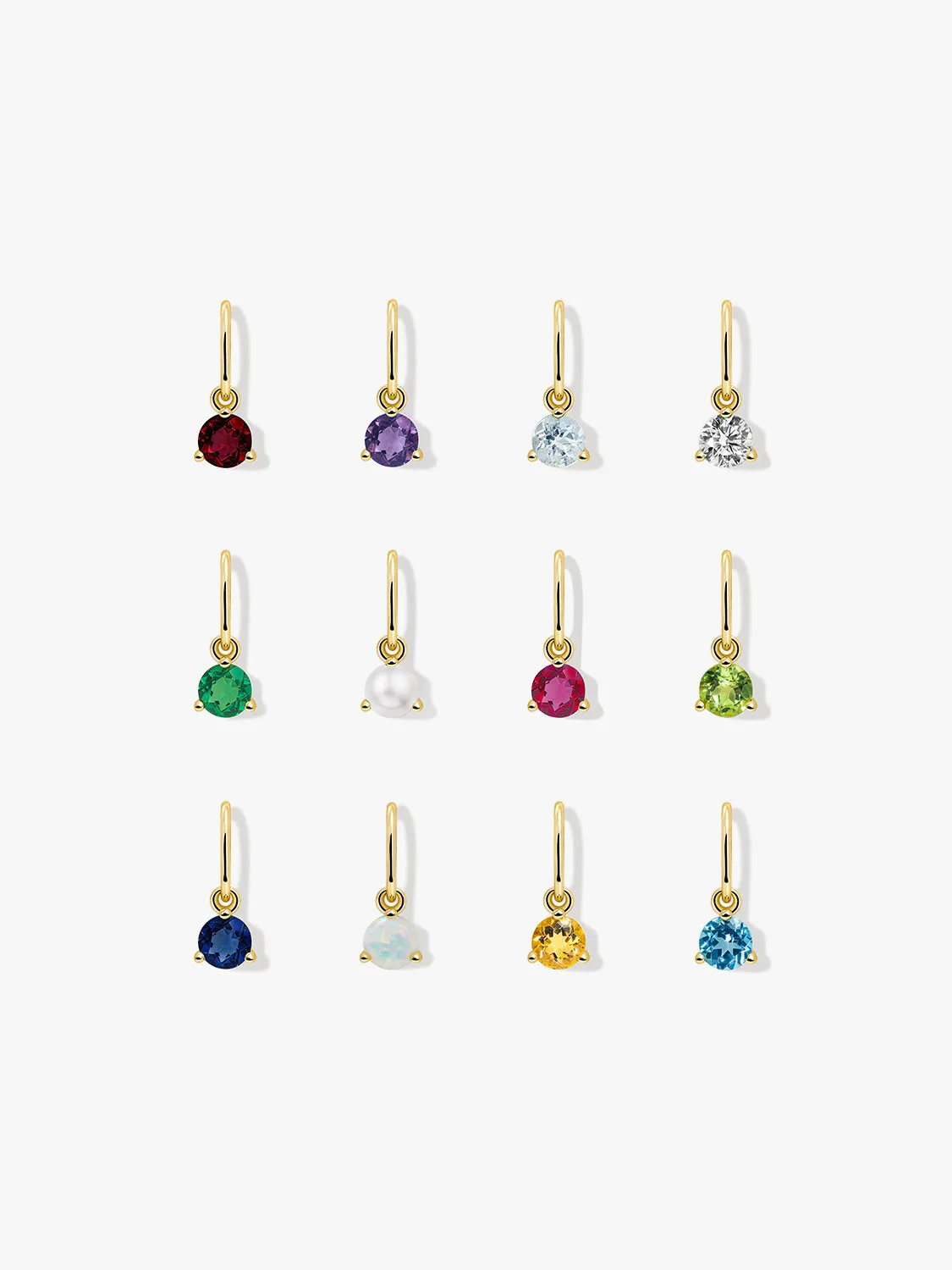 Blue Topaz Necklace Charm