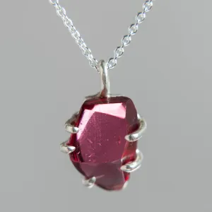 Daybreak Charm | Umbalite Garnet No. 1 | Sterling Silver