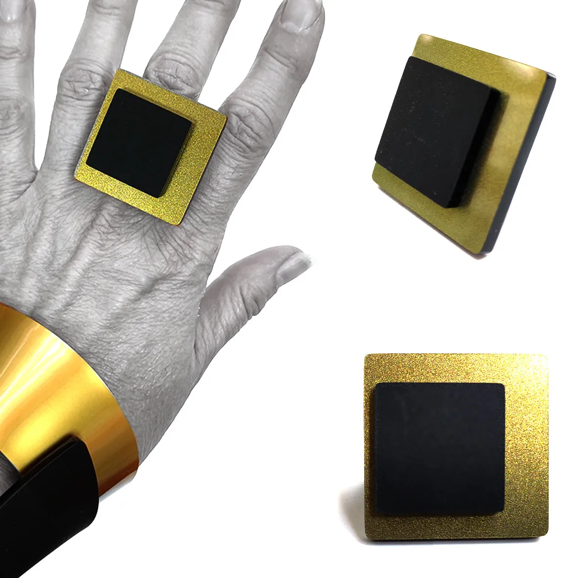 ERIKO ring Antic Gold