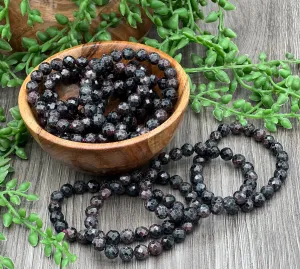 Faceted Garnet Bracelet