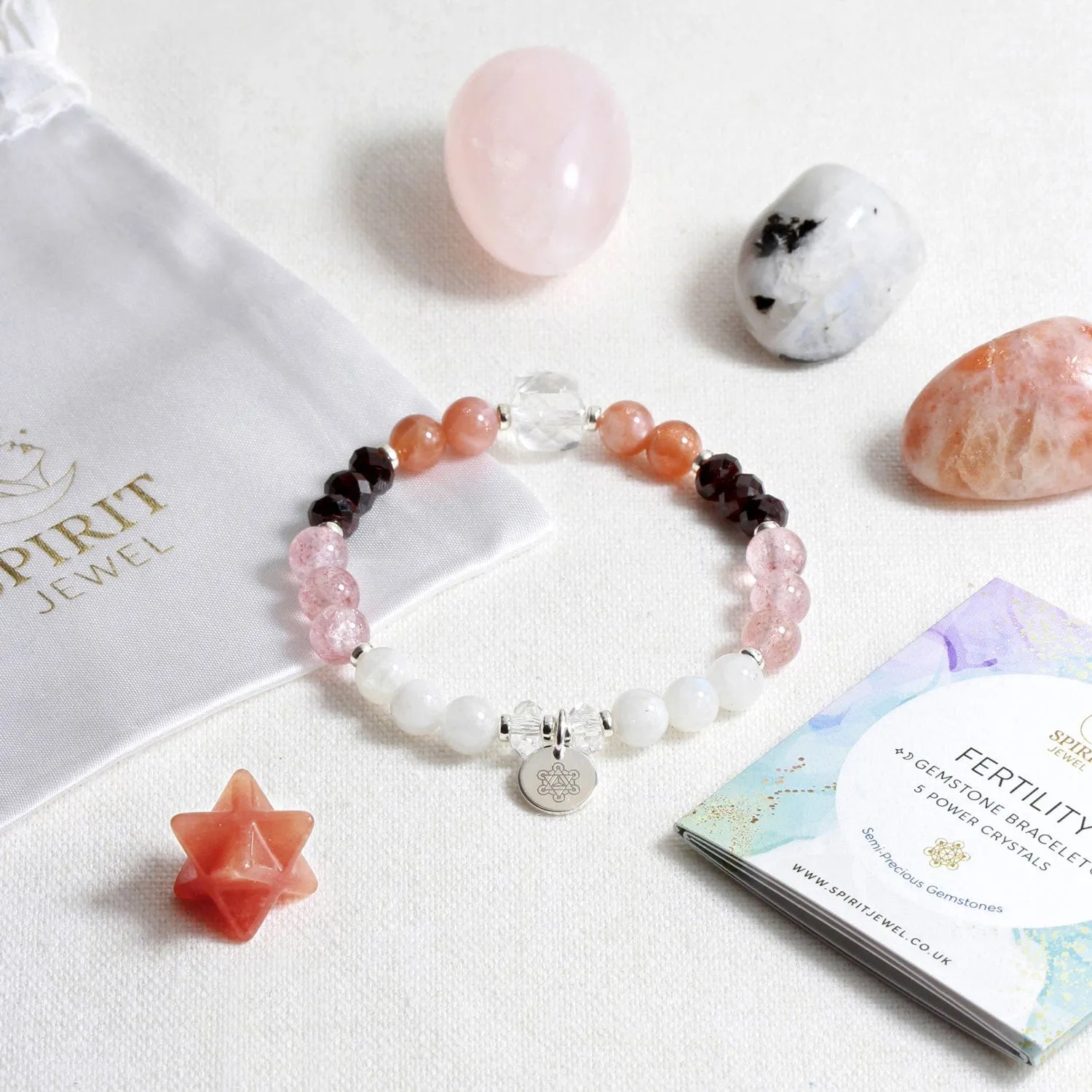 Fertility Crystal Healing Bracelet