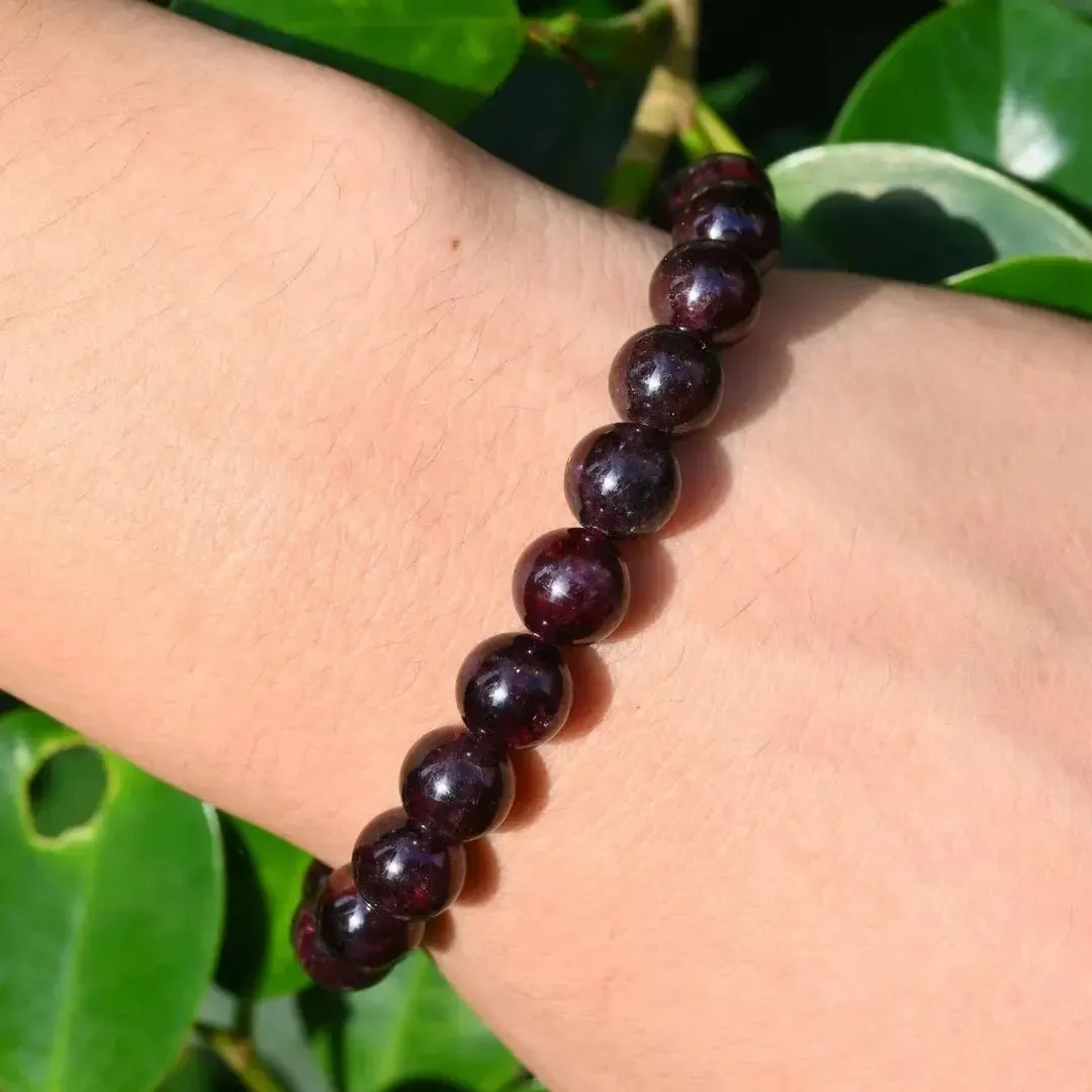 Garnet Bracelet (Hessonite)
