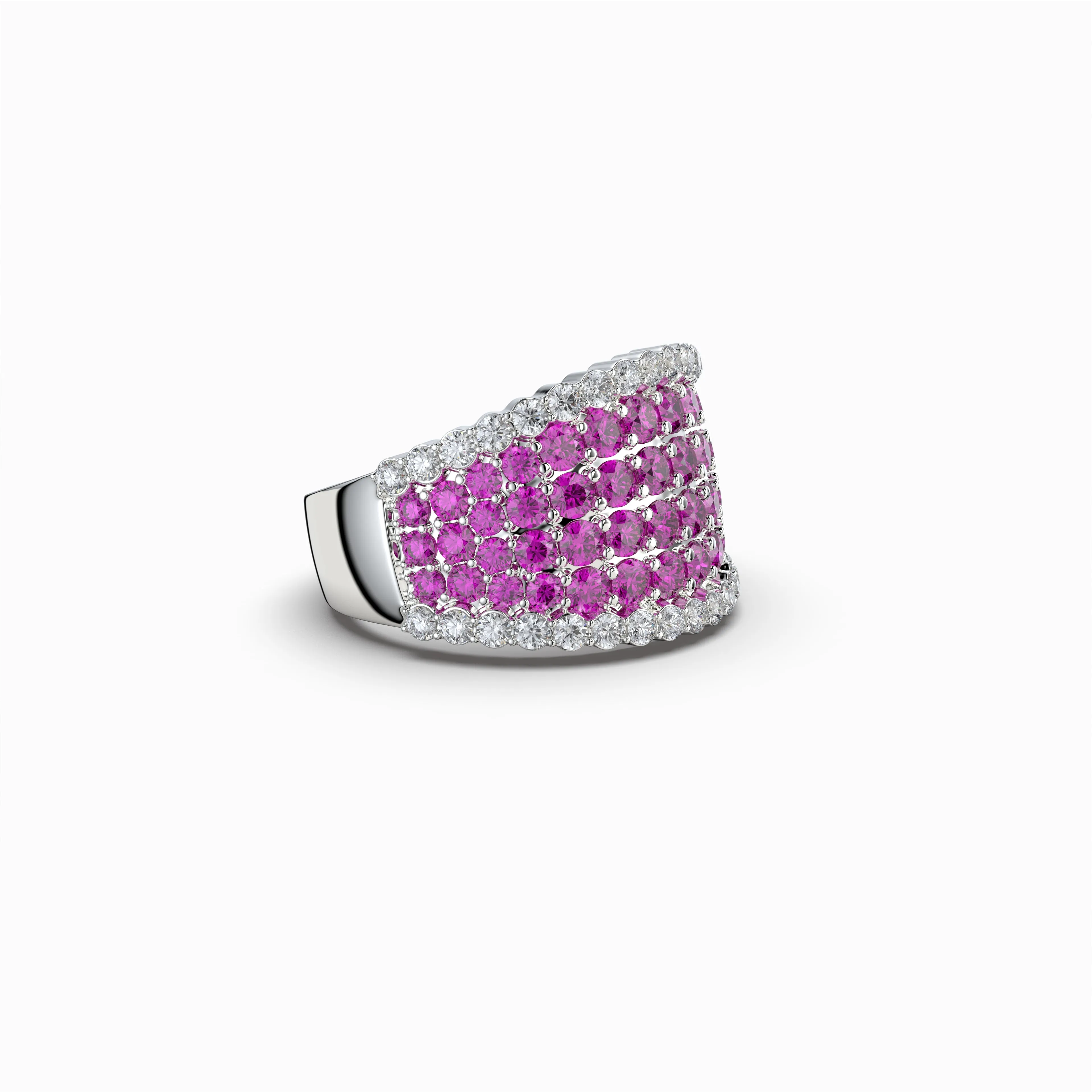 Garnet Rhodolite Stone Ring - Ruth
