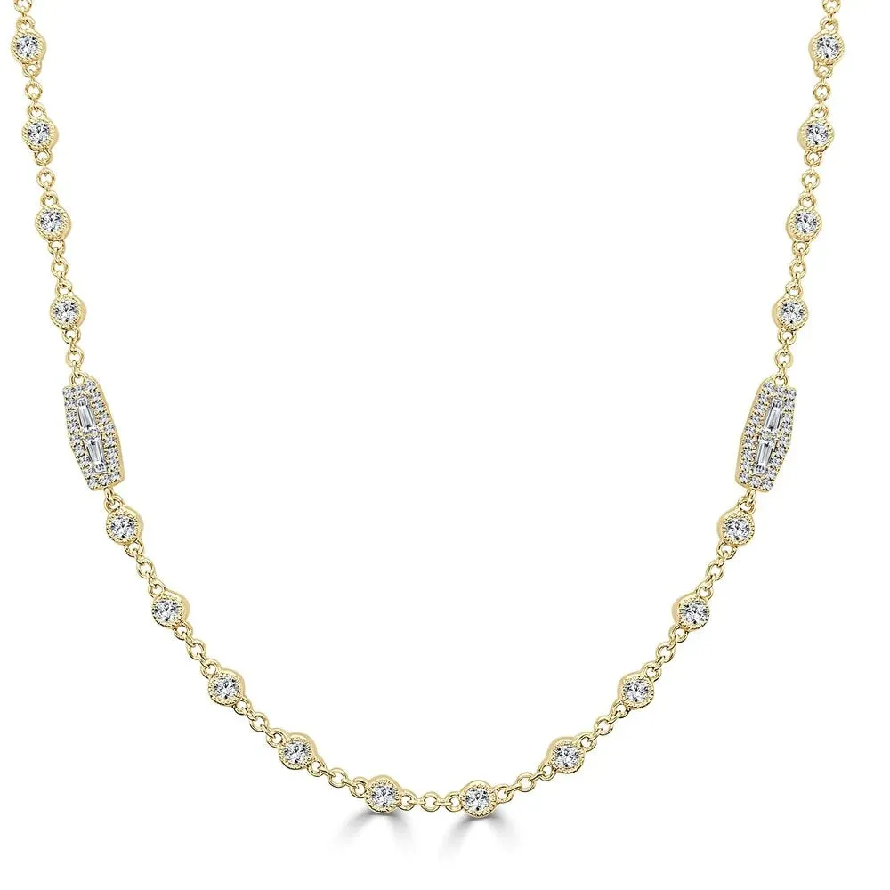 Gold & Diamond Necklace