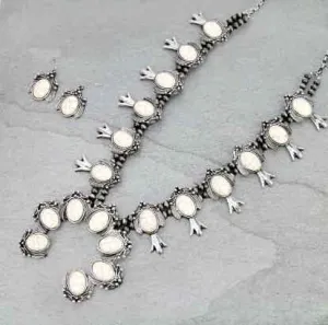 Ivory Squash Blossom Set