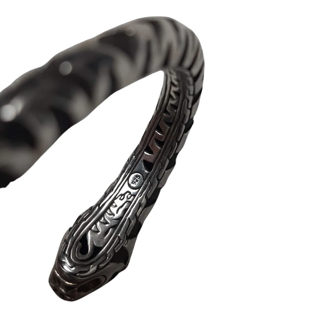 John Hardy Macan Small Sterling Silver Kick Cuff
