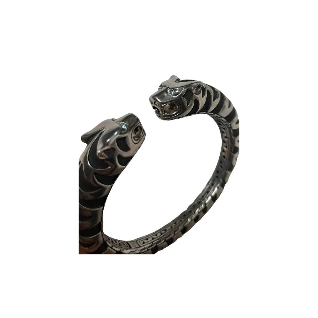 John Hardy Macan Small Sterling Silver Kick Cuff