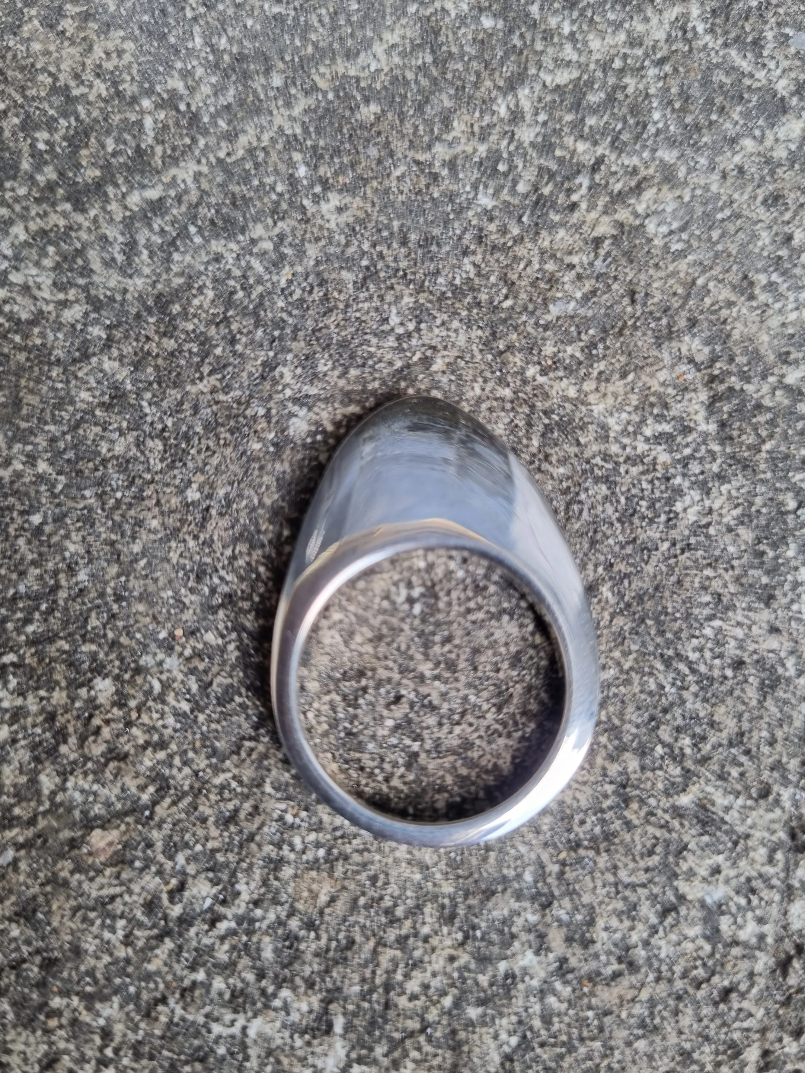 Large Oval Stacking Ring
