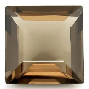 MARVELOUS 8x8MM 2.45 CT SMOKY TOPAZ BOLE BROWN GEMSTONE