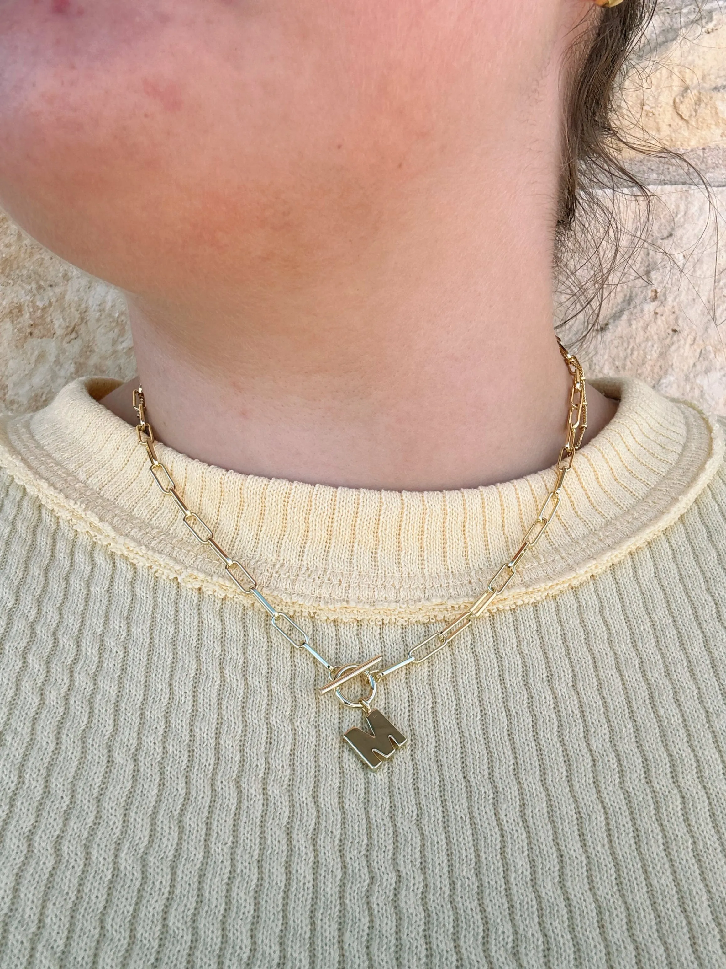 Natalie Wood Initial Necklaces - Assorted