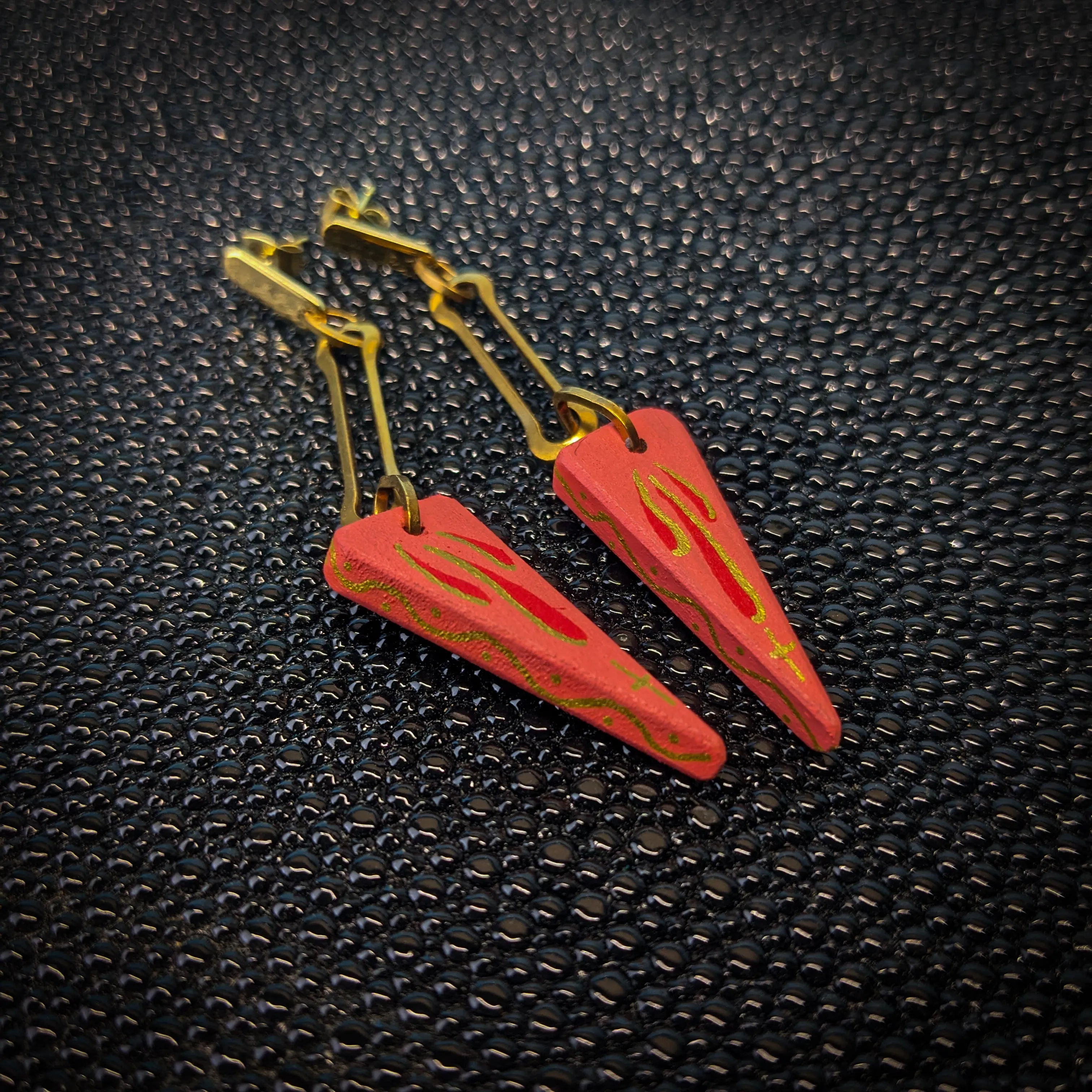 Pink Dangles