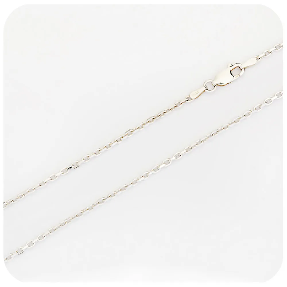 Sterling Silver Anchor Chain - 1.6mm