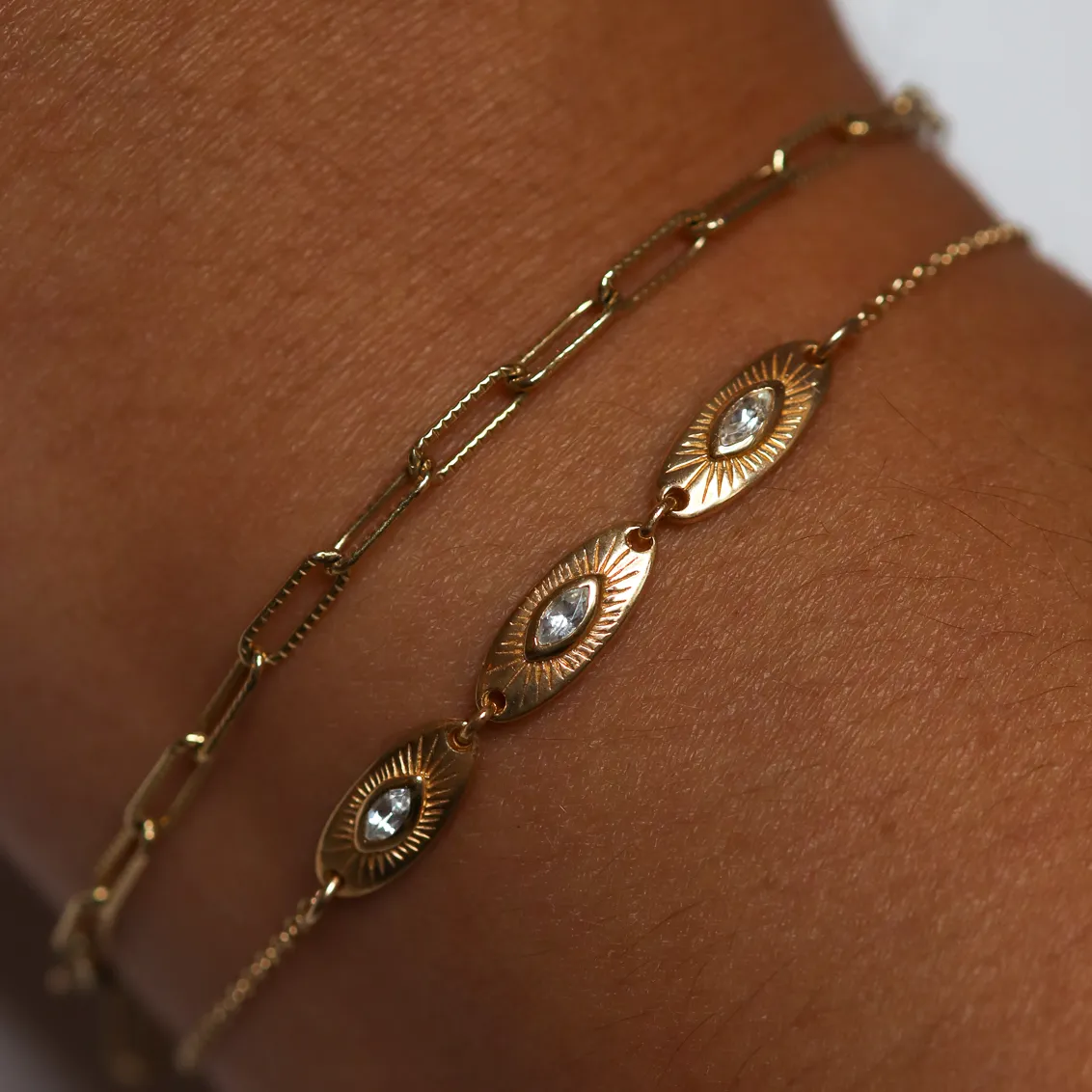 The Mercedes Bracelet | Gold