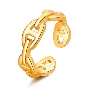 TR06 Gold Chain Design Toe Ring