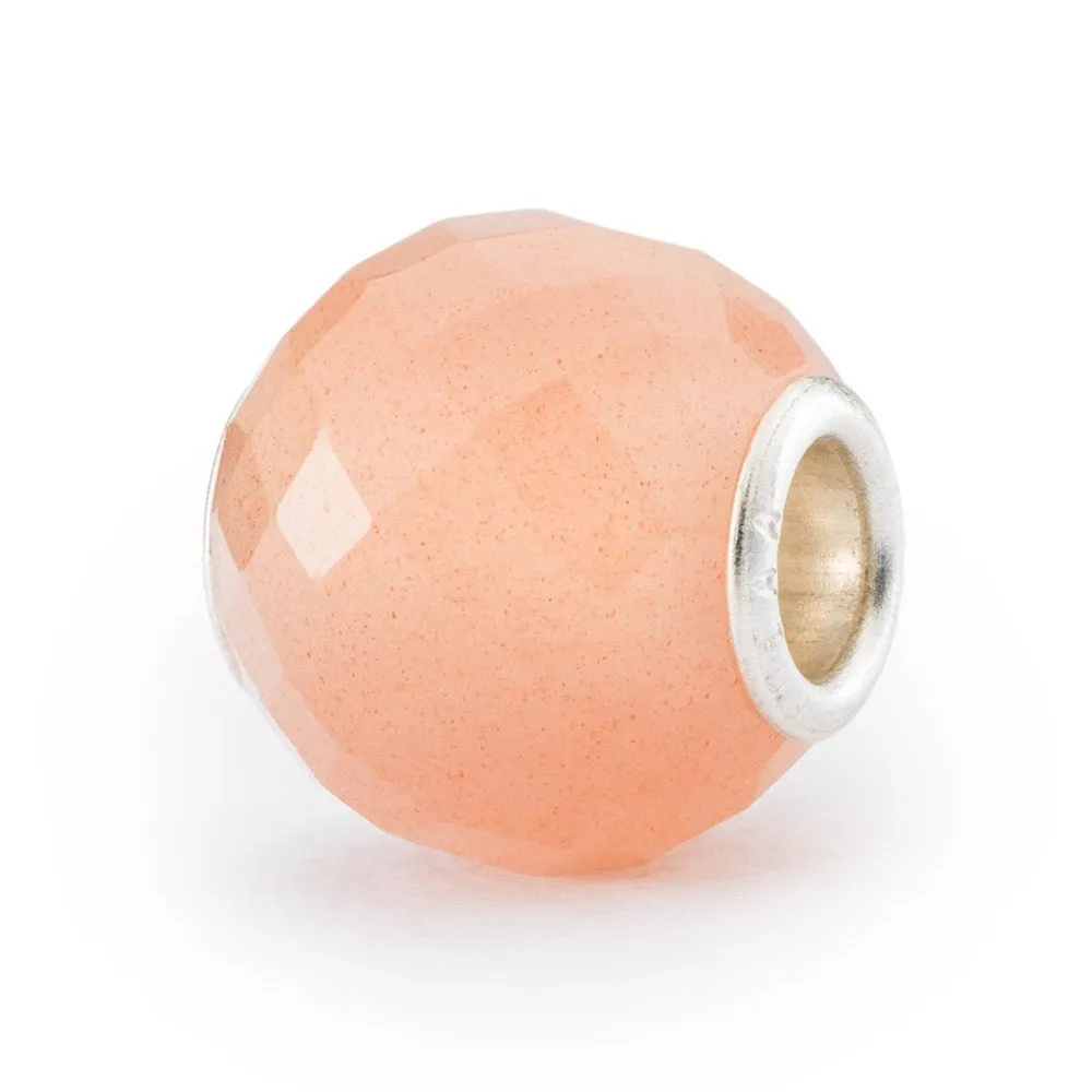 Trollbeads Round Feldspar Moonstone Facet Bead