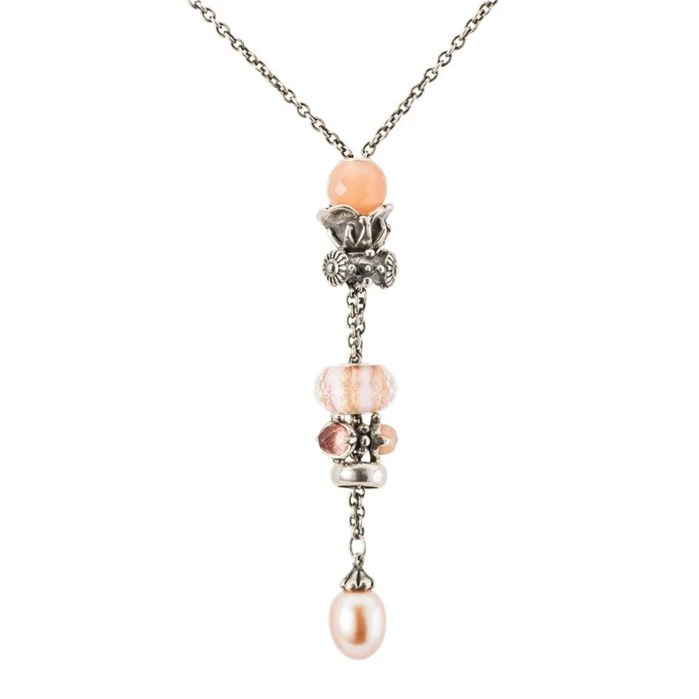 Trollbeads Round Feldspar Moonstone Facet Bead