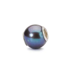 Trollbeads Silver Charm Peacock Pearl